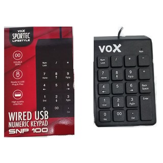 VOX SNP100 Numeric Keyboard Black