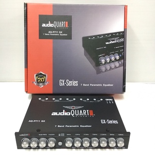 audio QUART AQ-711GX ปรีแอมป์รถยนต์ ออดิโอควอท 7band ซับแยกอิสระ