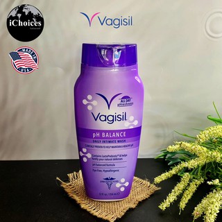 ผลิตภัณฑ์ทำความสะอาดจุดซ่อนเร้น สำหรับผู้หญิง Vagisil® pH Balanced Daily Intimate Wash for Women 354 ml