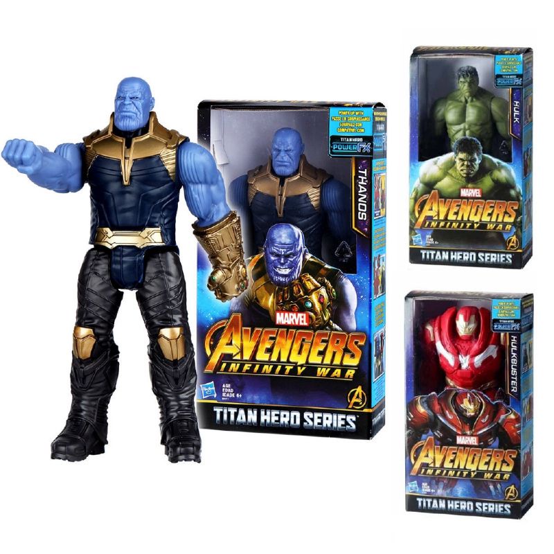 หุ่นอเวนเจอร์30cm. avengers model ฮัค ทานอส ฮัคบัสเตอร์ hulk Thanos hulkbuster