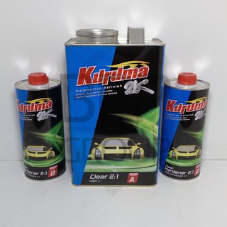 แลคเกอร์ TOA Kuruma 2K Clear 2:1 (TOA) ชุดขนาด 3.4L + 1.7L