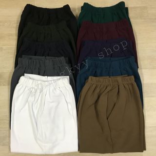 กางเกงคนแก่ขา4ส่วน เนื้อผ้าปีเก้ ผ้าอย่างดี พร้อมส่ง!!