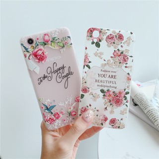 [DORMOOCO] เคสโทรศัพท์ แบบ TPU นิ่ม ลายดอกไม้ แฟชั่นหลากสีสัน สำหรับ OPPO A5 A9 A31 2020 A1K A3s A5s A7 A12 A12e A33 A33F A33W A37 A37F A52 A71 A71K A91 A92 Reno 3 F1 F1F F1s F11 F11 Pro