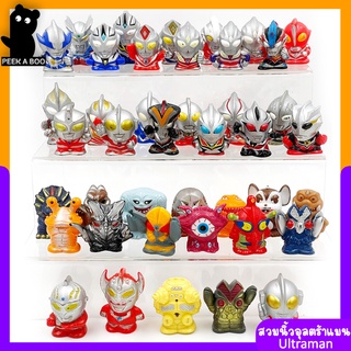 สวมนิ้วอุลตร้าแมน Ultraman Set4 โมเดล ของเล่นมือสองญี่ปุ่น