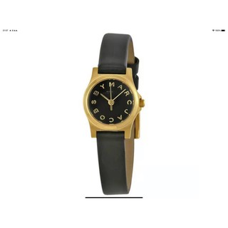 นาฬิกา MARC JACOBS WOMENS MBM1240 HENRY DINKY QUARTZ พร้อมกล่อง (ใหม่)