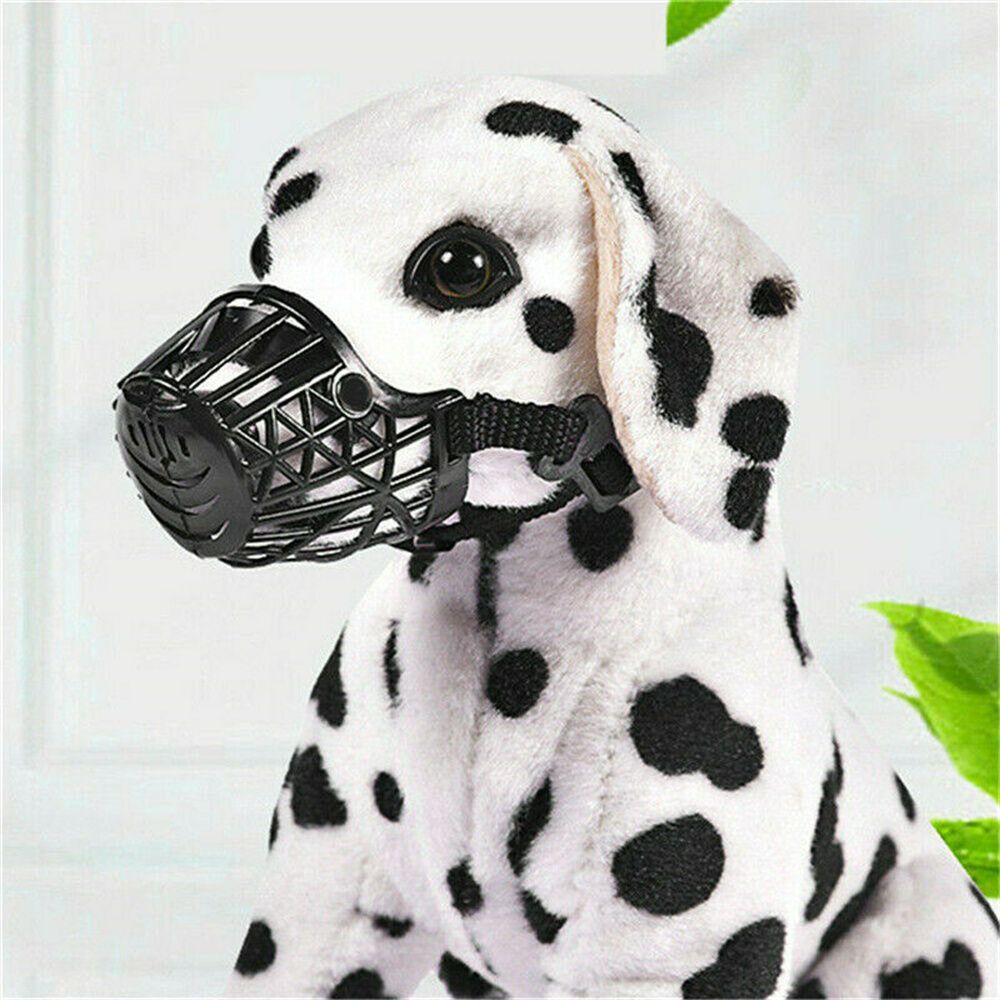 Peonypavilion ผ้าคลุมปากสัตว์เลี้ยง ปรับได้ ป้องกันการเคี้ยว ป้องกันการเห่า - รูปที่ 7