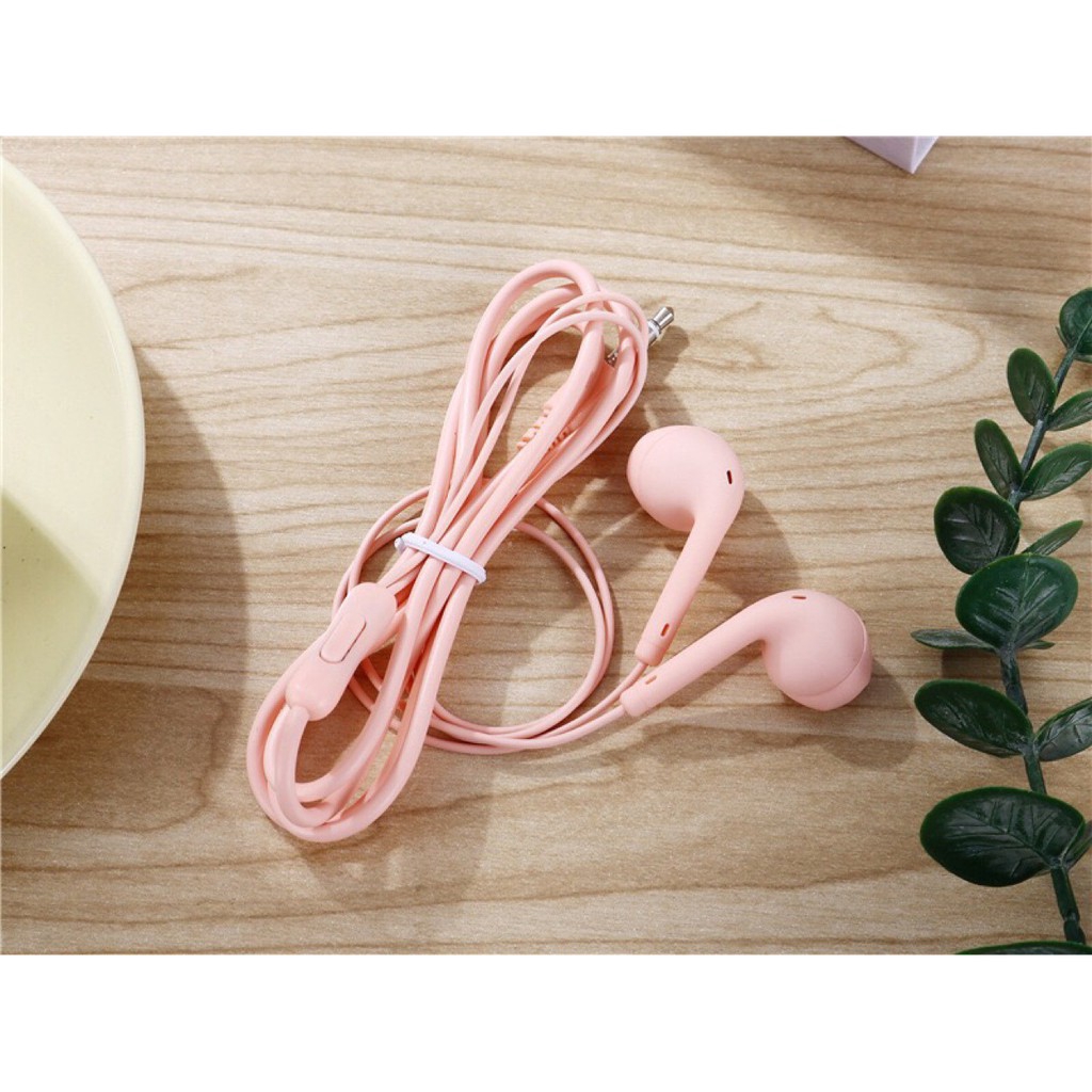 U19 Macaron Color 3.5mm HIFI Headset Over Ear 1.2m Earphone