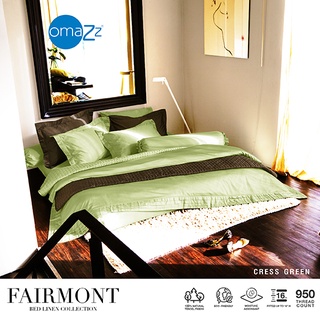 Omazz ปลอกหมอนหนุน (2ชิ้น)  Collection Fairmont รหัส Cress Green