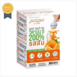 ﻿เพรสแอนด์เชด Press&amp;Shake VITC ส้มวิตซี 4.5 กรัม [1 แพ็ค 6 ชิ้น]
