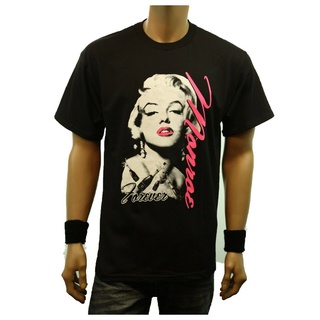 เสื้อยืดผ้าฝ้ายพิมพ์ลายแฟชั่น GILDAN เสื้อยืด ผ้าฝ้าย พิมพ์ลายกราฟฟิค Marilyn Monroe Forever แฟชั่นยอดนิยม สําหรับเล่นกี