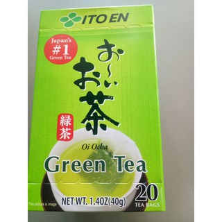 Itoen Green Tea Tbags ชาเขียวญี่ปุ่น ชนิดซอง 40g