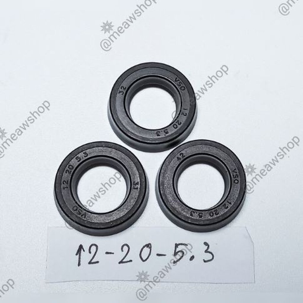 ซีลน้ำ 12-20-5.3( 3 ชิ้น) อะไหล่เครื่องฉีดน้ำแรงดันสูง