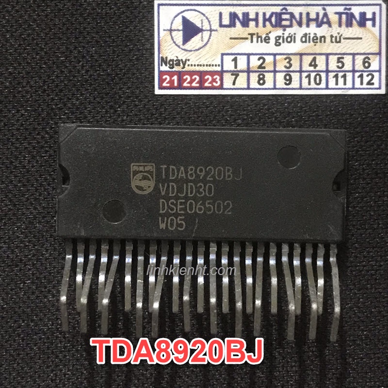 Ic TDA8920BJ TDA8920 COMPONENTS 8920 ใหม่แท้