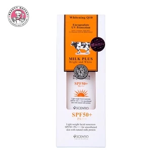 BEAUTY BUFFET SCENTIO MILK PLUS ENCAPSULATE SUNSCREEN UV PROTECTION SPF50+PA++ ยูวี โพรเทคชั่นเอสพีเอฟ50+พีเอ+++(30ml)