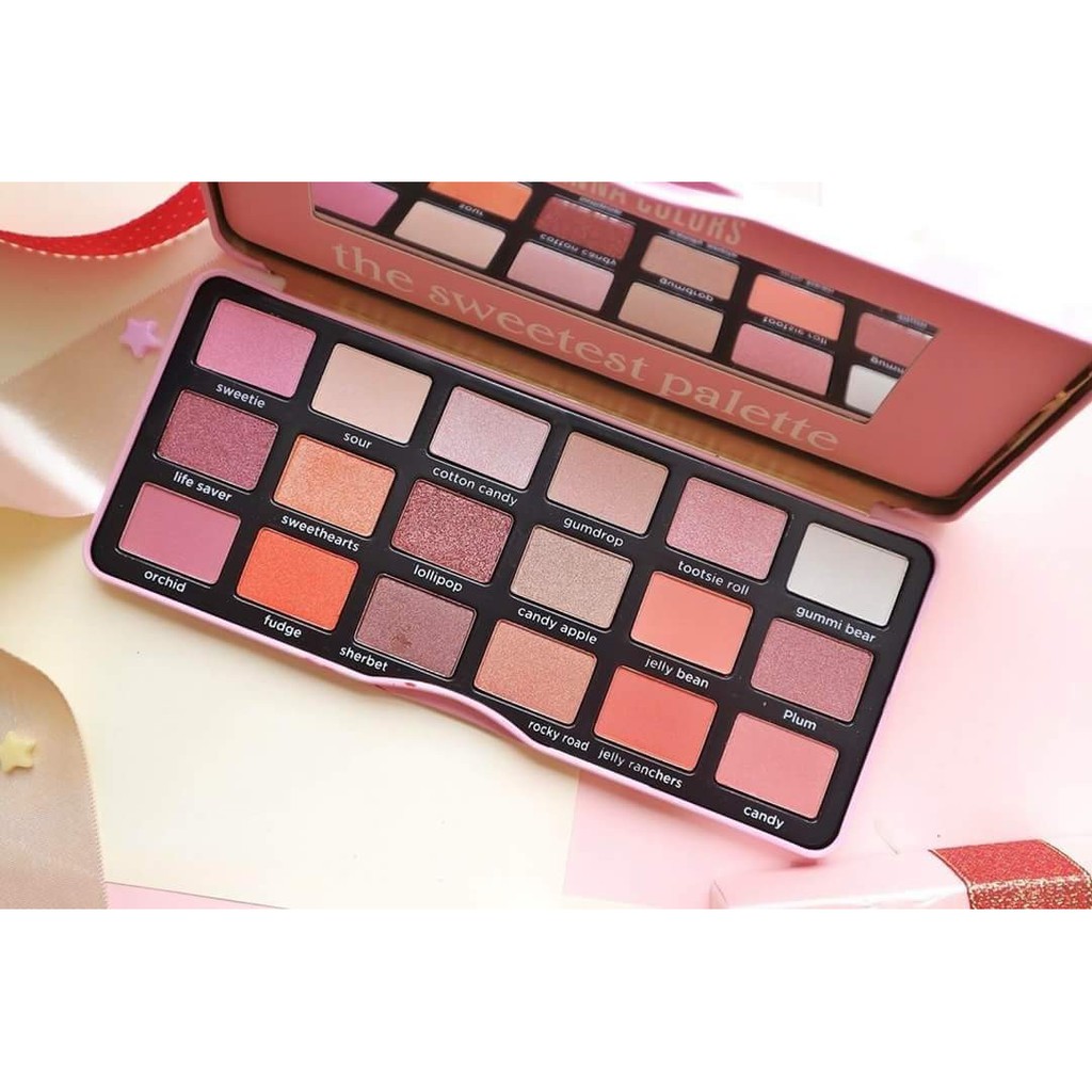 HF7006 	Sivanna อายแชโดว์ sweet choco palette  พาเลทสุดน่ารัก คิ้วสุดๆ