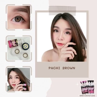 wink lens ( pachi ) เทา/ตาล ขนาดกลาง