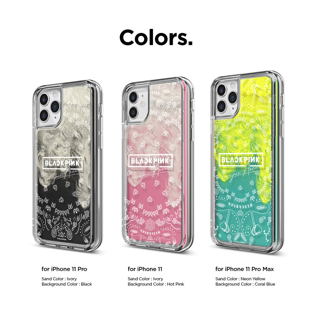 elago BlackPink iPhone 11, 11 Pro, 11 Pro Max  Case ลิขสิทธิ์แท้ YG entertainment limited edition