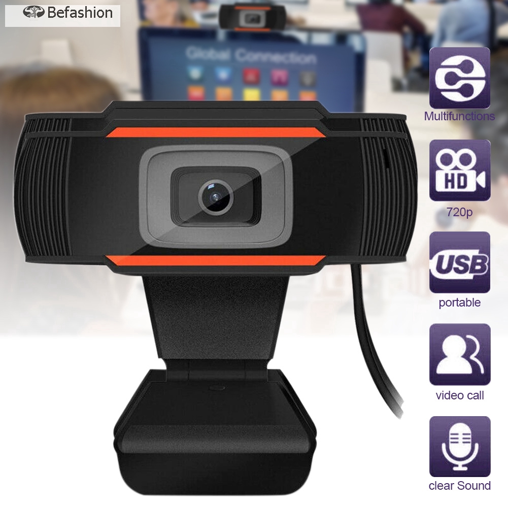 🔥สินค้าพร้อมส่ง 🔥กล้องเว็บแคม Webcam 1080P HD fixed focus กล้องคอมพิวเตอร์  พร้อม ไมโครโฟน สำหรับ