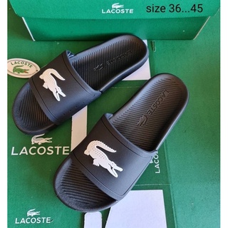 รองเท้าแตะ LACOSTE พื้นนิ่มเบาสบาย 🩴สินค้าพร้อมกล่อง🩴