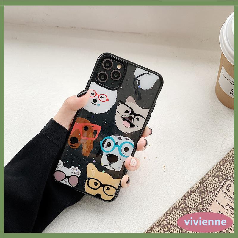 IPhone 11 pro Max X XS XR XSMAX 6 6s 7 8 Plus Fashion Cartoon Glasses ...