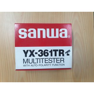 มิเตอร์ อนาล็อก มัลติมิเตอร์ Analog Multimeter SANWA YX-361TR ...