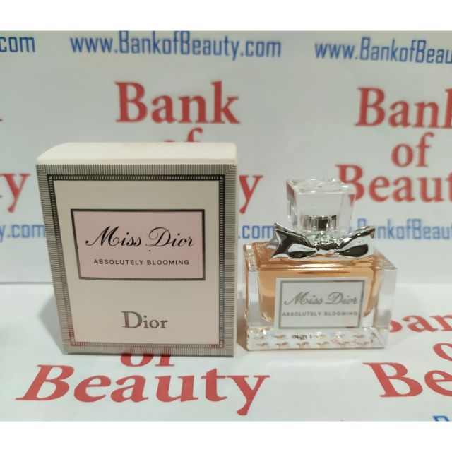 น้ำหอมจิ๋ว 5ml Dior Miss Dior Absolutely Blooming Eau de Parfum ขวดแต้ม ฉลากไทย