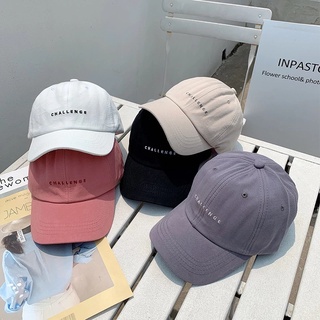 Korean Style Unisex Small Letter Embroidery Baseball Cap