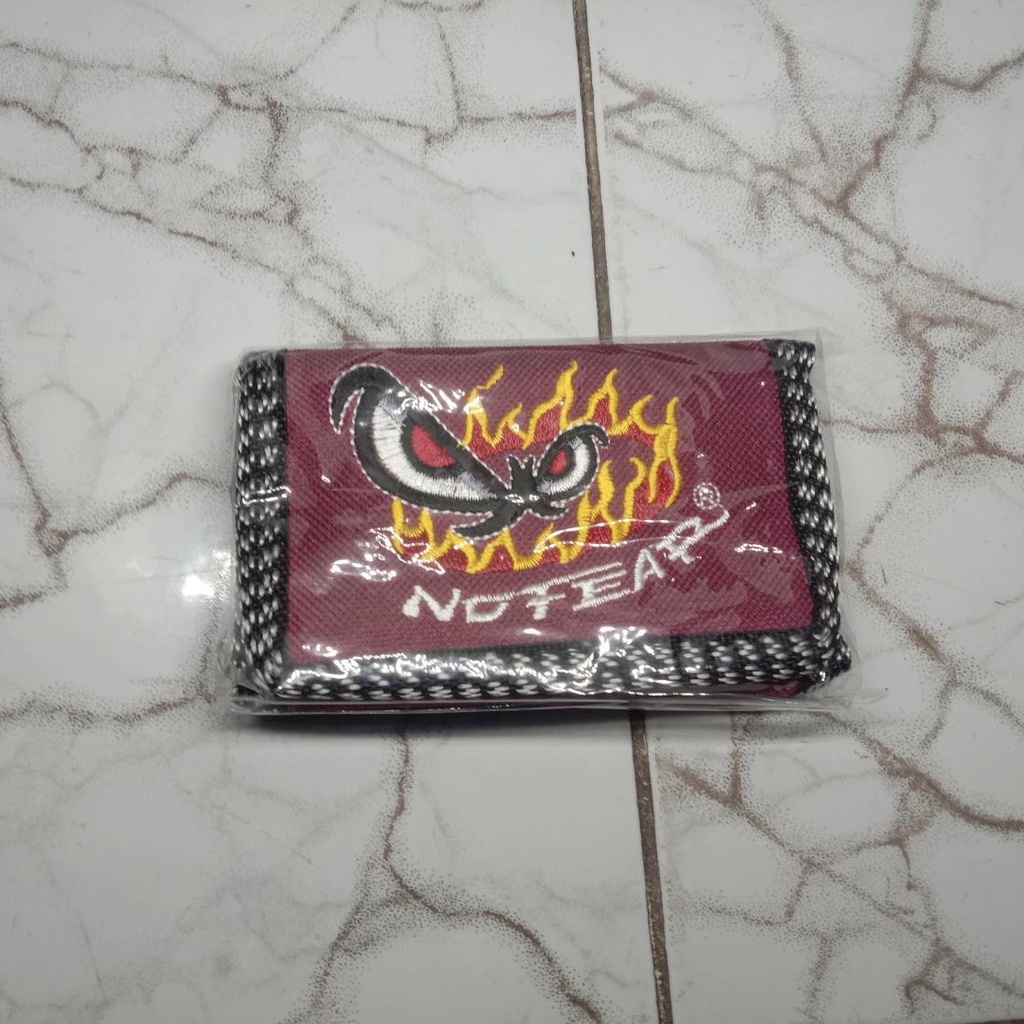 🔥 กระเป๋าสตางค์ “No Fear” สไตล์เท่ ดุดัน คลาสสิกจากยุค 90! 🔥 Wallet – Classic 90s Style for Men