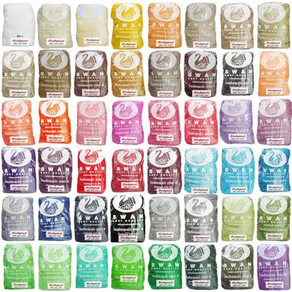 🩸🩸เชือกร่มตราหงส์สีพื้น(Swan)  (10075)