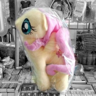 ตุ๊กตาม้าโพนี่ ขนาด 10  นิ้ว สีเหลือง Little pony