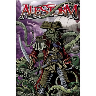 Alestorm 6 Magnet fridge Rock Band Music Metal  แผ่นแม่เหล็ก ติดตู้เย็น หนา 5มิล วงดนตรี ของขวัญของฝาก ที่ระลึก