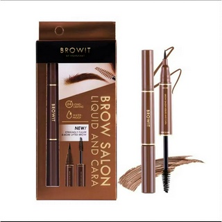 Browit Brow Salon Liquid And Cara ( มาสคาร่าคิ้ว)