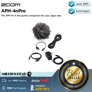 ZOOM : APH-4nPro by Millionhead (ชุดอุปกรณ์เสริมสำหรับเครื่องบันทึกเสียงดิจิตอล Zoom H4n Pro)