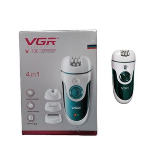 VGR  navigator professional 4 in 1 epilator เครื่องกำจัดขนไร้สาย รุ่น V-700