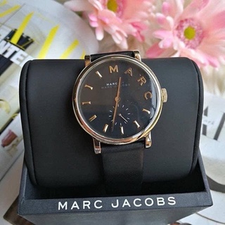 Marc Jacobs นาฬิกาข้อมือผู้หญิง Baker Black Dial Black รุ่น MBM1269 ของแท้ 100%