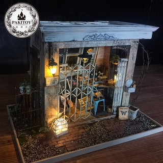 Pakitoy Garden บ้าน DIY บ้านตุ๊กตา โมเดลบ้าน Mini Doll House บ้านโมเดล