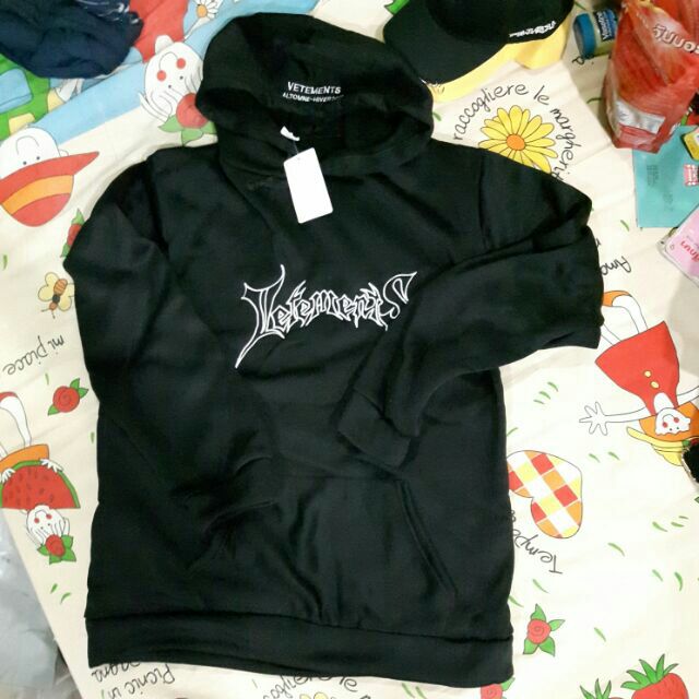 VETEMENTS BLACK HOODIE😸 #MIRROR