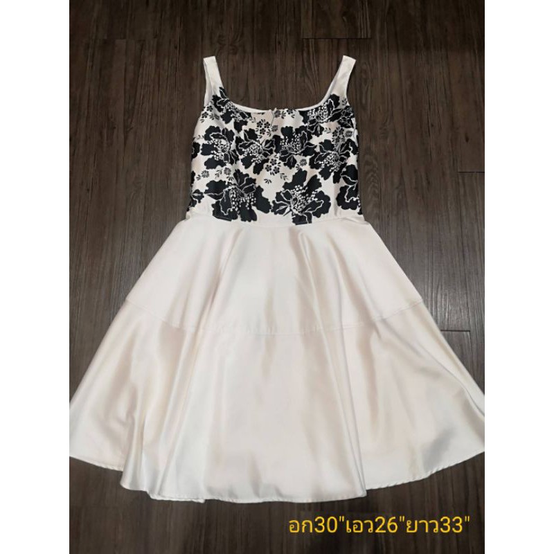 เดรส jeune black&white