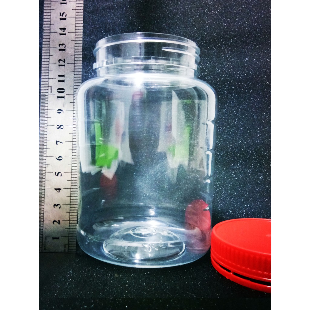 Botol Plastik Jar Benduk Elips Elips ขวดพลาสติกฝาซีล