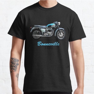 เสื้ Lyzh Bonneville T120 1961 เสื้อยืด สําหรับ HONDA MV HYOSUNG Derbi Haojue Triumph BMWS-5XL