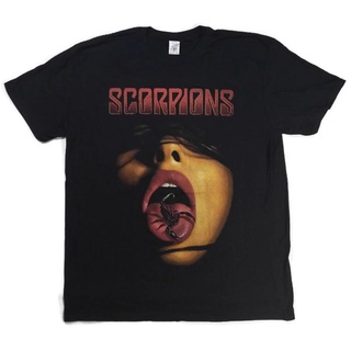 HH เสื้อวง Scorpions ลิขสิทธิ์แท้ปี 2017 เสื้อยืดคอกลม