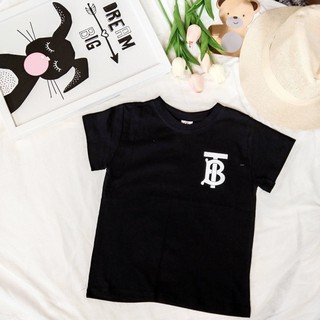 เสื้อยืด BT สีดำผ้านิ่ม สำหรับเด็ก
