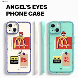 VIVO Y76 5G เคสวีโว่ สำหรับ Case Cartoon McDonalds เคส เคสโทรศัพท์ เคสมือถือ Silicone Cases