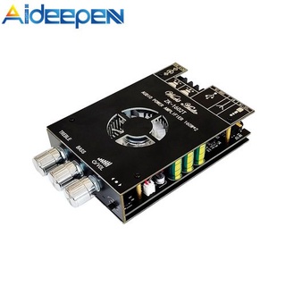 Aideepen ZK-1602T บอร์ดโมดูลขยายเสียงบลูทูธ TDA7498E 160W*2 ปรับเสียงเบสได้