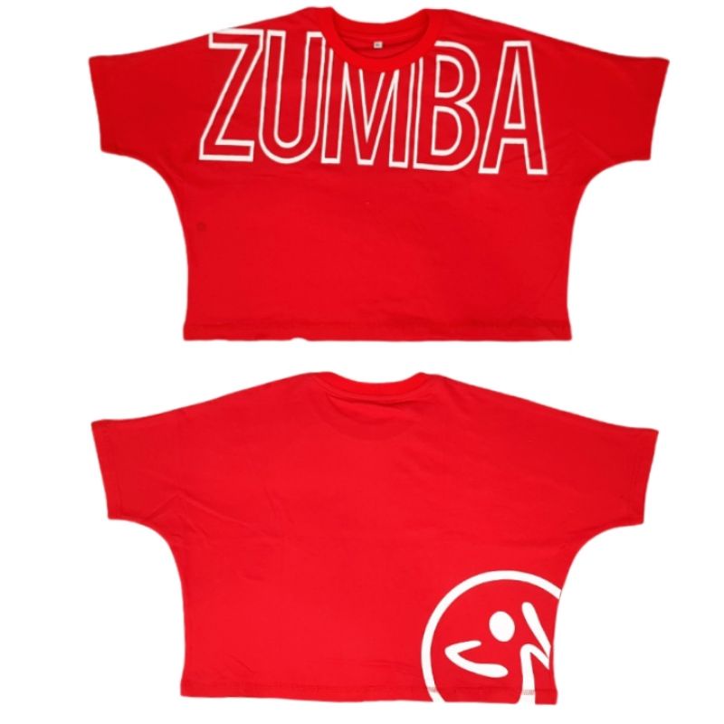 Zumba Clothing- เสื้อผ้าเต้นรํา / เสื้อครอป - เสื้อท็อปส์ซู ZUMBA CROP / เสื้อกีฬา WANUTA / เสื้อกีฬาคอลึก ZUMBA SABLON