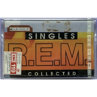 Cassette Tape เทปคาสเซ็ตเพลง R.E.M. REM Singles Collected ลิขสิทธิ์ ซีล