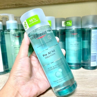 Eucerin Dermo Purifyer Facial Toner for Blemish Prone Skin 200ml.คลีนซิ่งวอเตอร์แพ๊กเกจใหม่