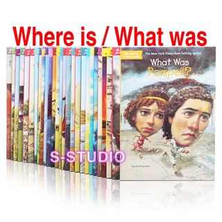 Who Was/Who Is/What Was/Where are /What is/Where is Series 10books set