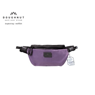 DOUGHNUT BAG GAMESCAPE SERIES : DAGGER : PURPLE PANSY (กระเป๋าคาดอก แบรนด์โดนัท น้ำหนักเบา สามารถกันน้ำได้) กระเป๋าโดนัท กระเป๋ากันน้ำ กระเป๋า (รหัสสินค้า 09408)