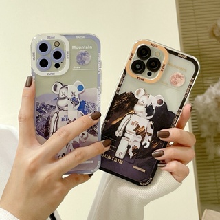 ยอดภูเขา หมีรุนแรง สำหรับ เคสไอโฟน 13 Pro Max การ์ตูนซิลิโคนครอบเคส เคสไอโฟน 13 11 Pro 12 pro 11 7พลัส xs XS MAX เคสกันกระแทก ตำแหน่งรูที่แม่นยำ เคสไอโฟน12 13 Pro XR 11 PRO MAX เคสโทรศัพท์ซิลิโคนนิ่ม สไตล์ซอฟต์ ทนต่อการขีดข่วน การ์ตูนใสๆเคสซิลิโคน